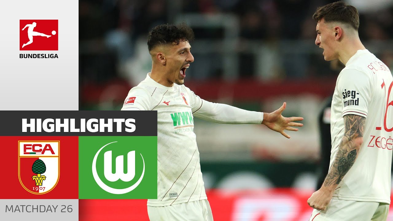 Аугсбург - Вольфсбург 04.10.2025 Бундеслига