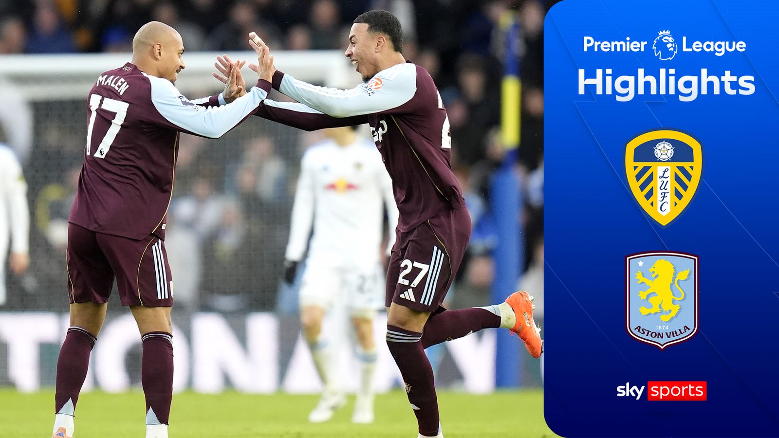 Лидс - Астон Вилла 23.11.2025 АПЛ