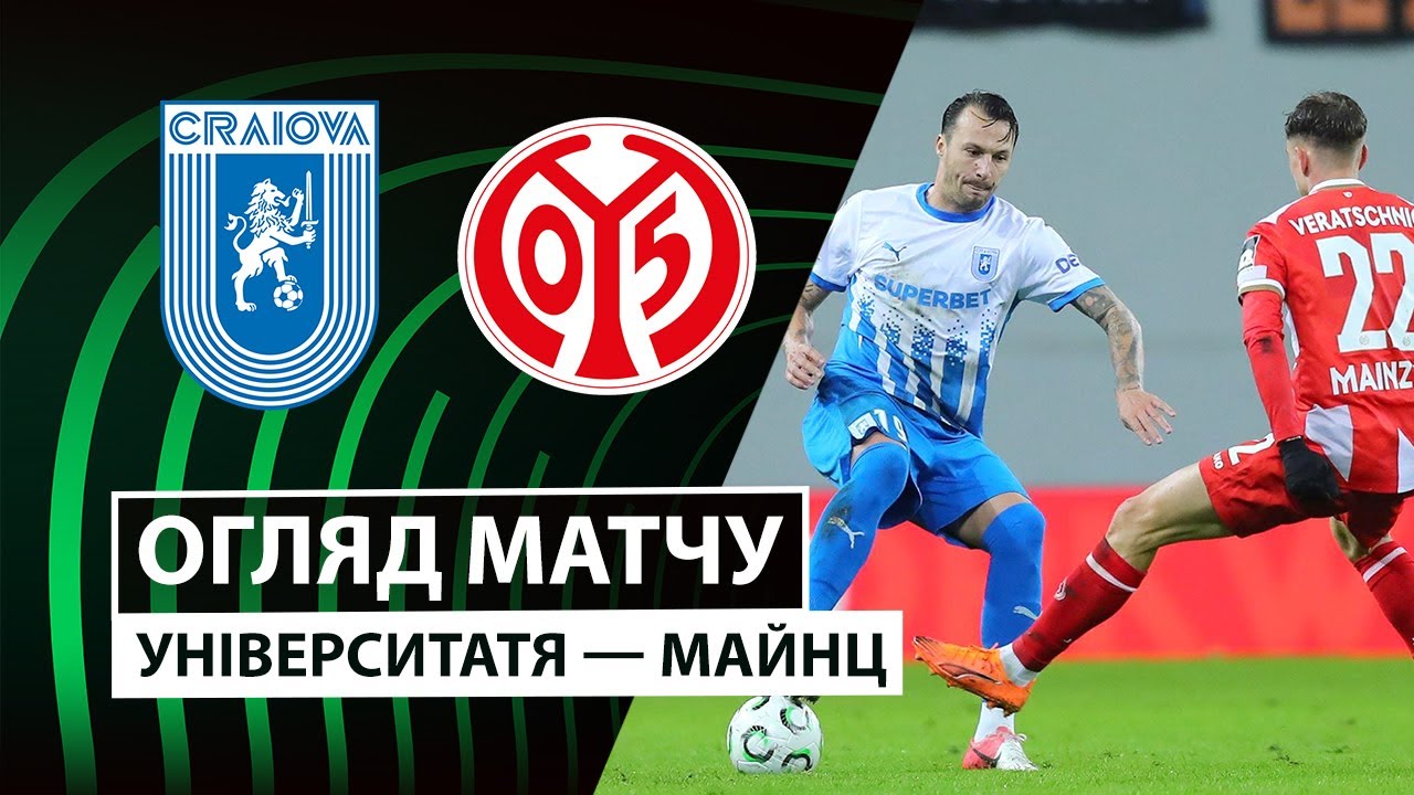 Университатя Кр - Майнц 27.11.2025 Лига Конференций