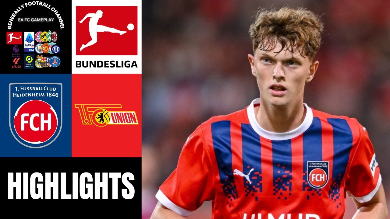 Унион - Хайденхайм 29.11.2025 Бундеслига