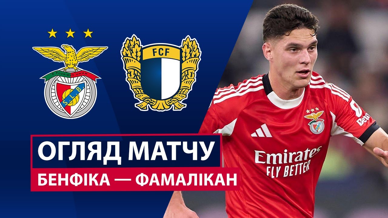 Бенфика - Фамаликан 22.12.2025 Примейра