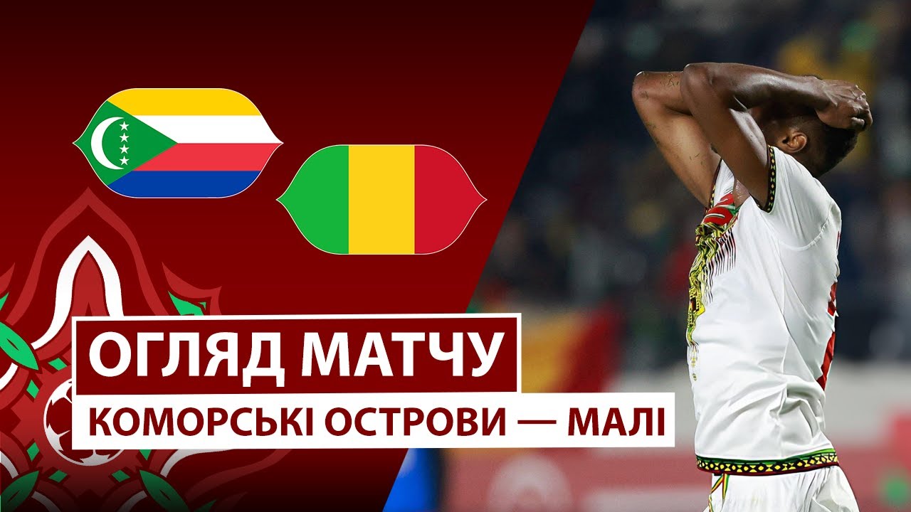 Коморские острова - Мали 29.12.2025 Кубок африканских наций