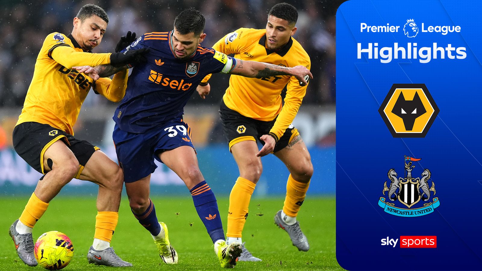 Вулверхэмптон - Ньюкасл 18.01.2026 АПЛ