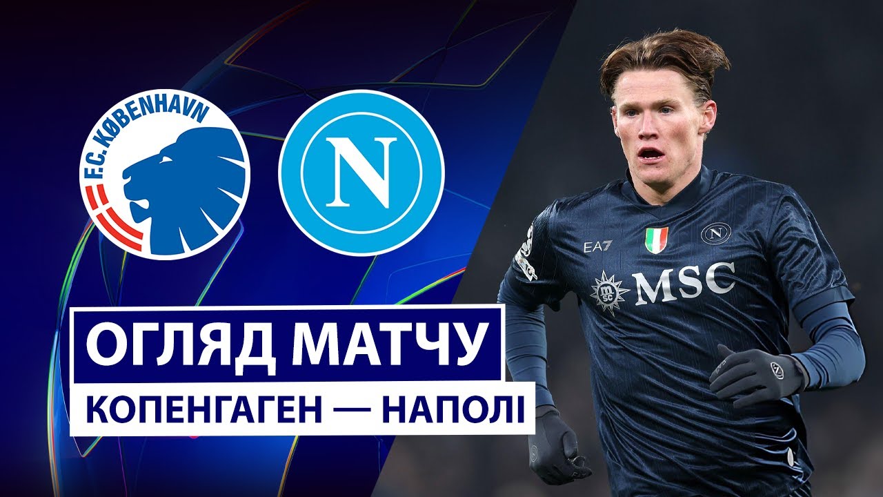 Копенгаген - Наполи 20.01.2026 Лига чемпионов