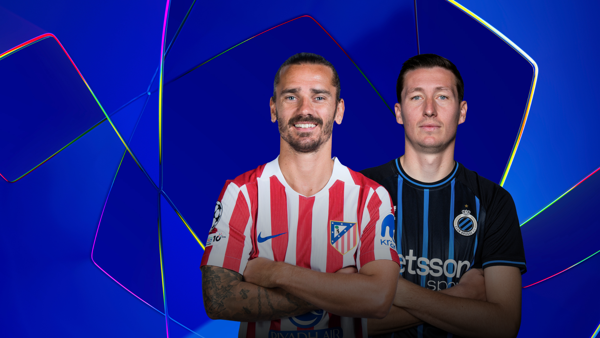 Атлетико - Брюгге (24.02.2026) | Лига чемпионов 2025/26