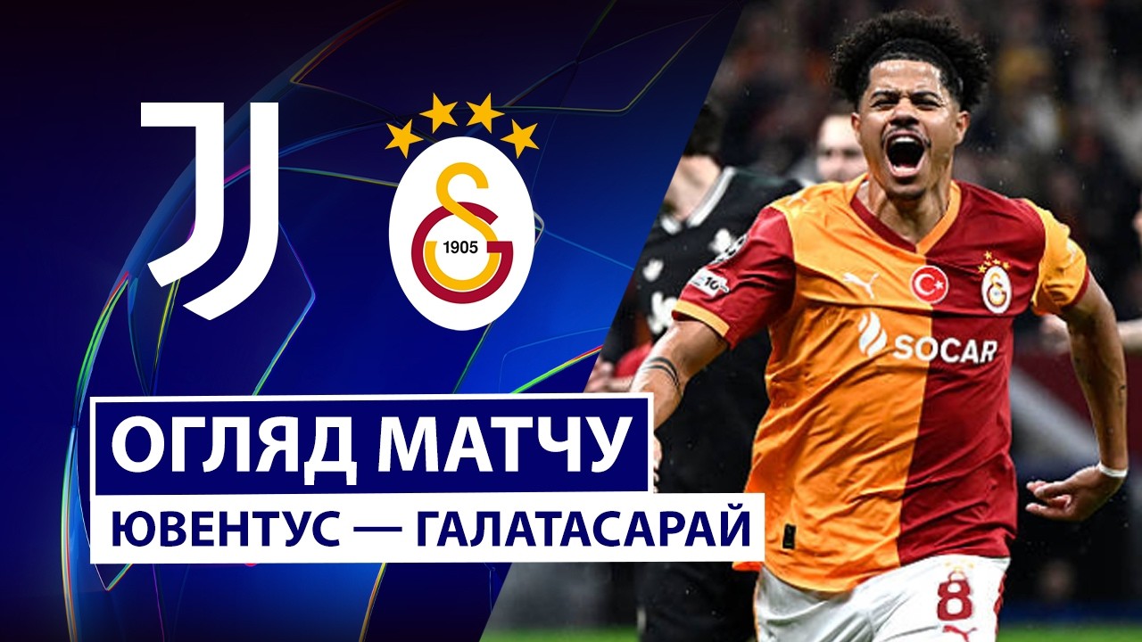 Ювентус - Галатасарай 25.02.2026 Лига чемпионов