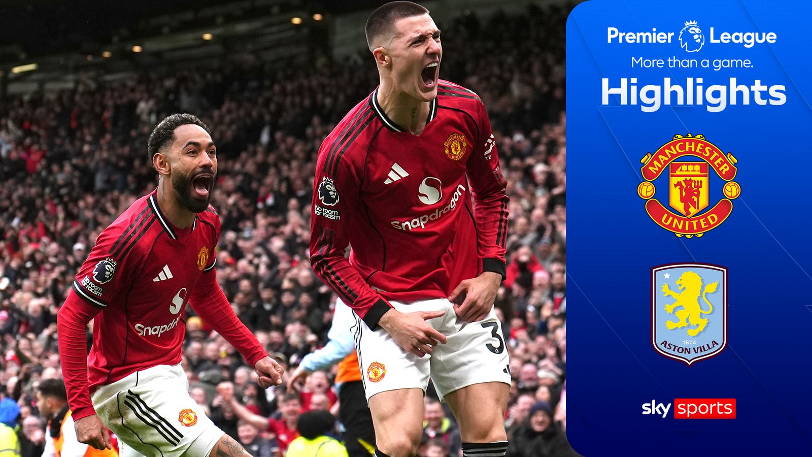 Манчестер Юнайтед - Астон Вилла 14.03.2026 АПЛ